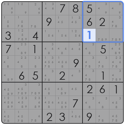 x wing strategy sudoku